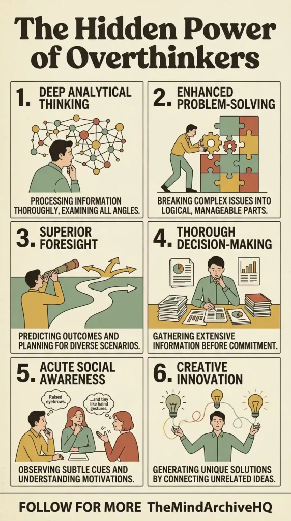 The Hidden Power of Overthinkers