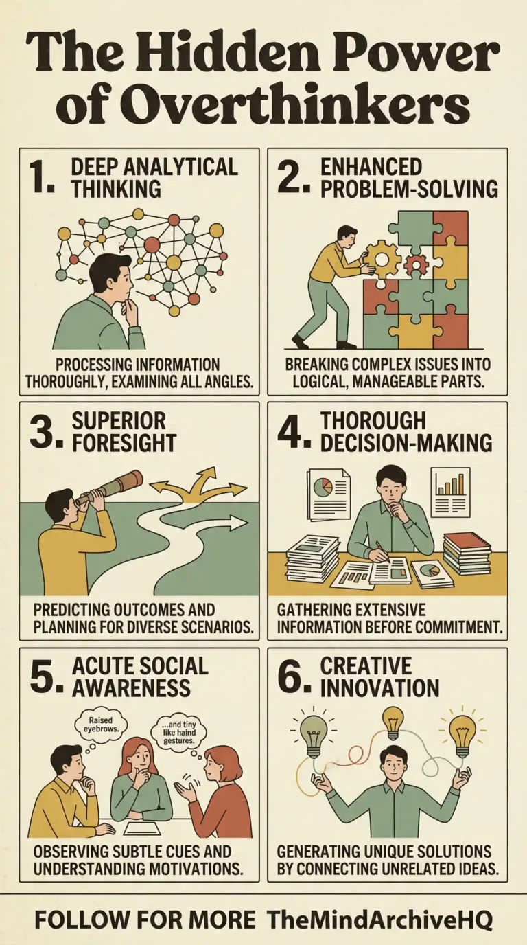 The Hidden Power of Overthinkers