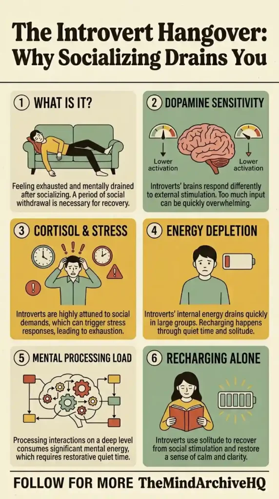 The Introvert Hangover: Why Socializing Drains You