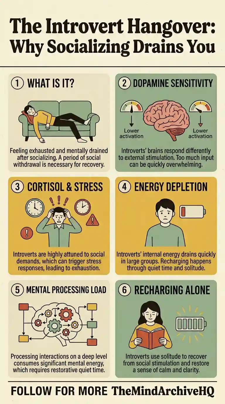 The Introvert Hangover: Why Socializing Drains You